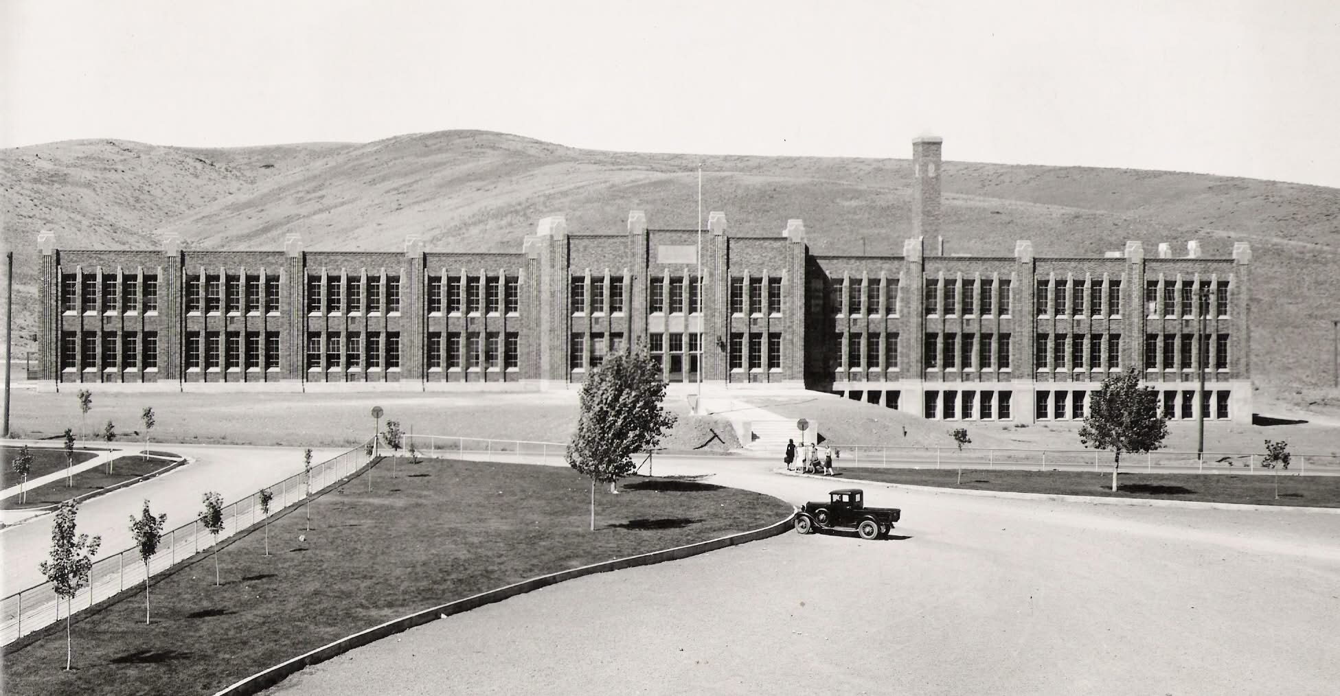 Bingham's third building, now in Copperton